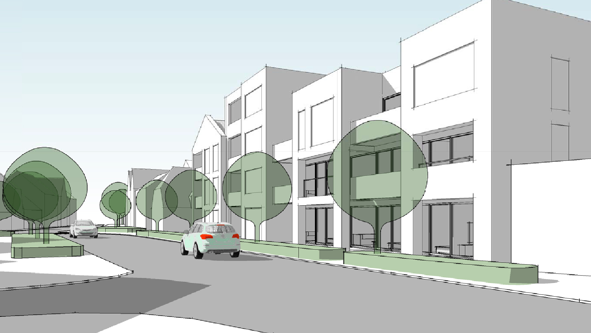 Woningen in het centrum